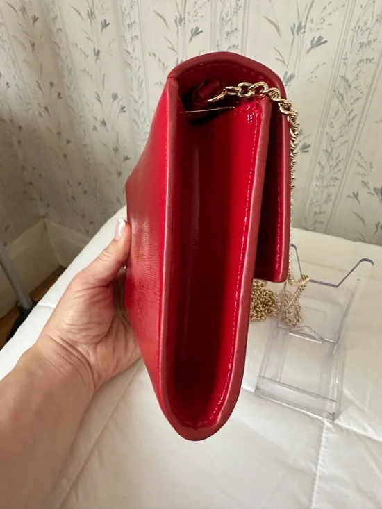 Ted Baker Red Clutch Crossbody - Picture 6 of 13